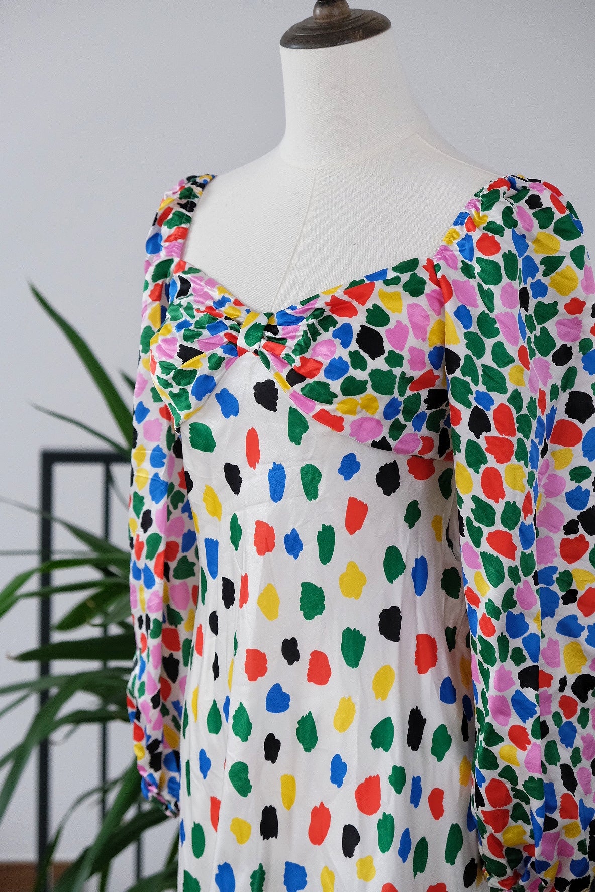 RIXO Paris Dress in Micro Tulip