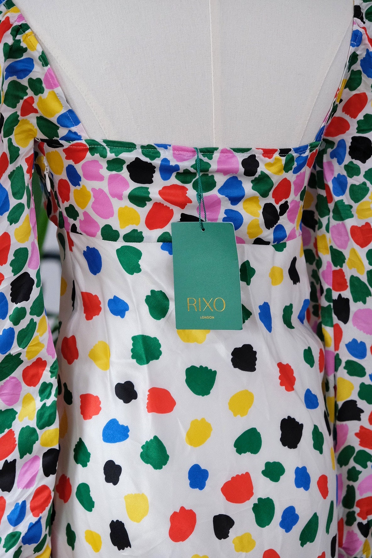 RIXO Paris Dress in Micro Tulip