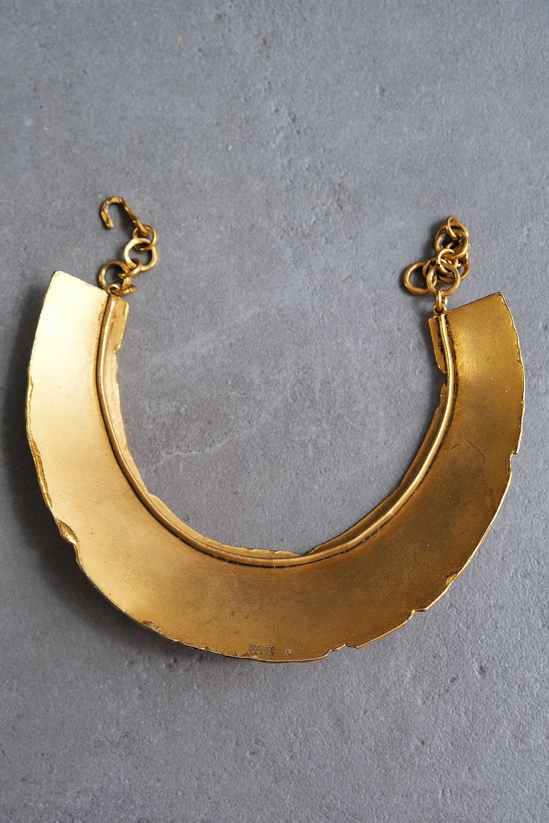 BICHE DE BERE multilingual modernish massive chocker/necklaces vintage necklace