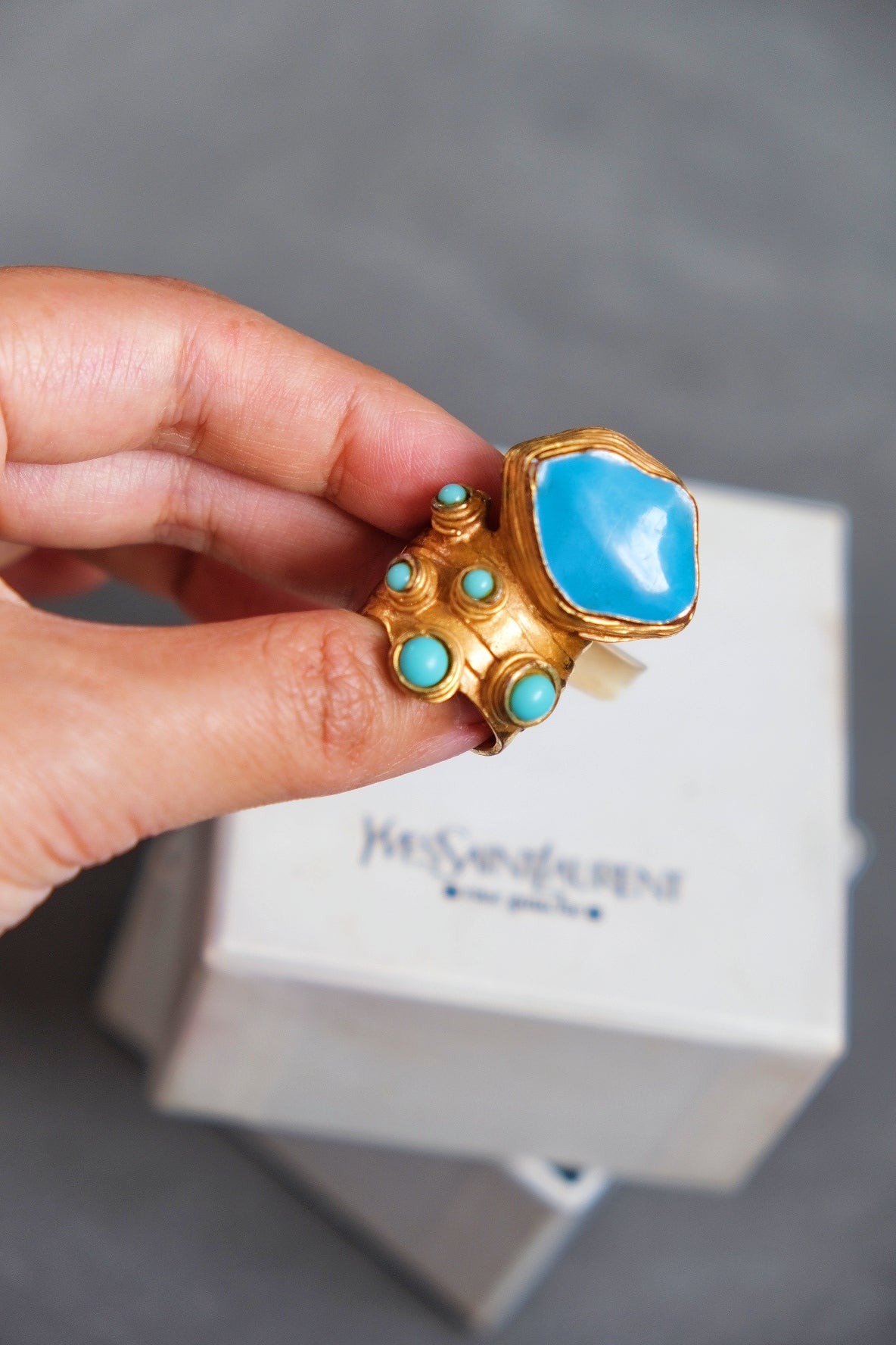 Yves Saint Laurent Rive Gauche Arty Ring