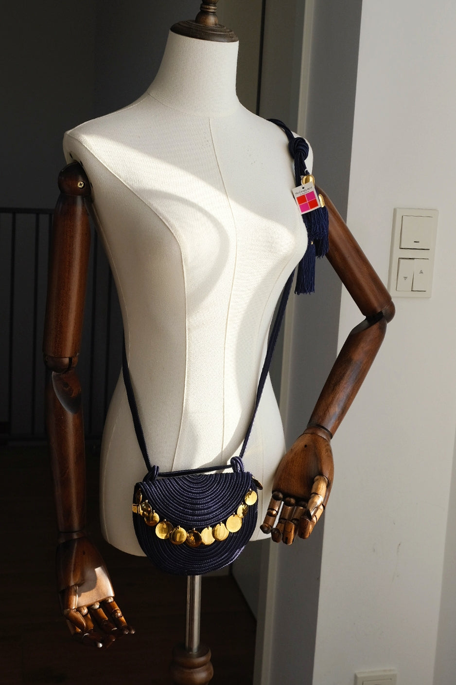 Yves Saint Laurent YSL Rive Gauche Vintage Jewelled Vintage Shoulder Bag