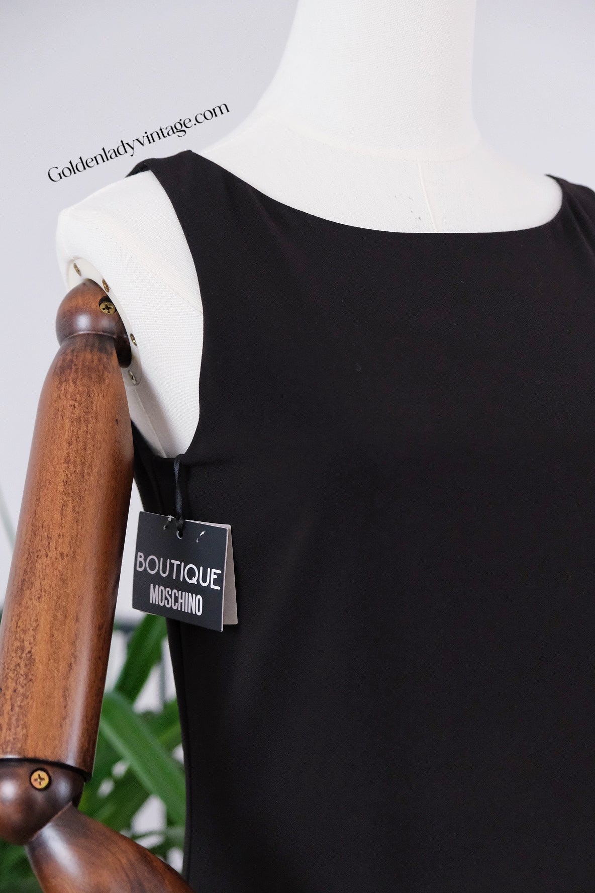 MOSCHINO Boutique Black and white Piano print dress