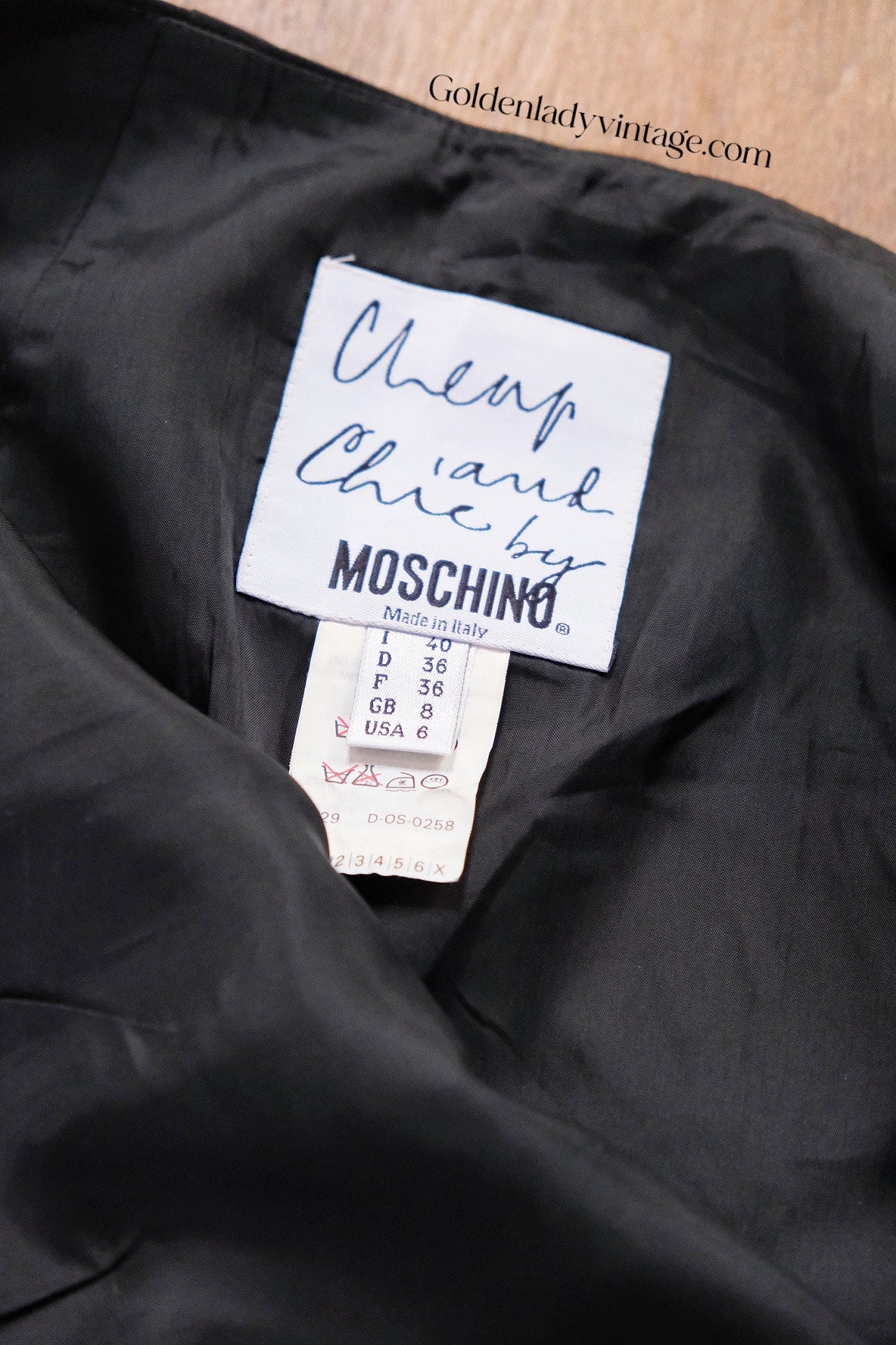 MOSCHINO Cheap and Chic Vintage Iconic Polka Skirt Fran Drescher