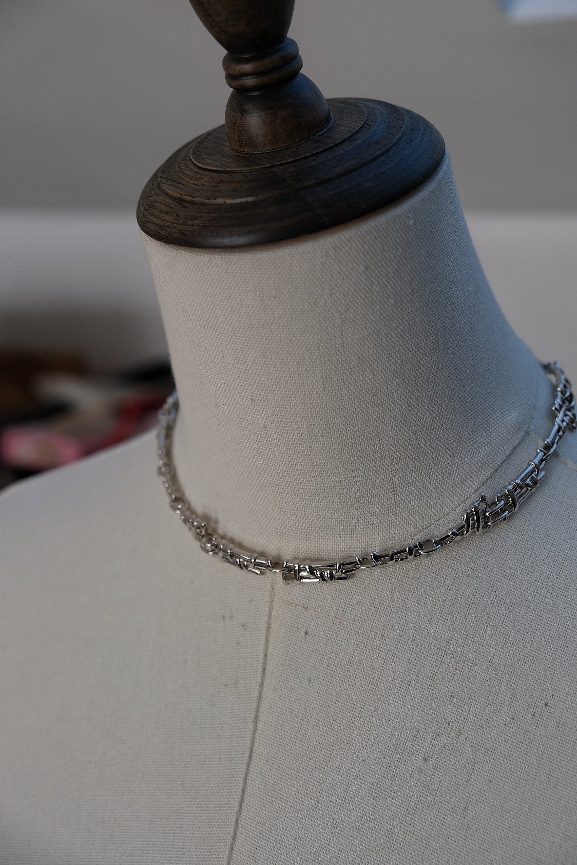 CHRISTIAN LACROIX Vintage Silver Chocker Necklace
