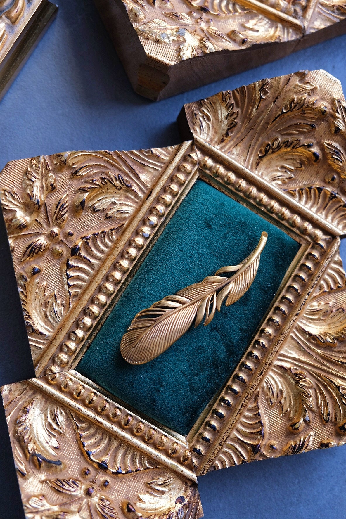 Christian Dior Feather Large Vintage Brooch