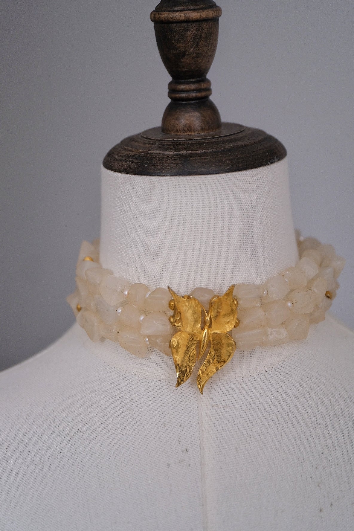 Edouard Rambaud Butterfly Vintage chocker necklace