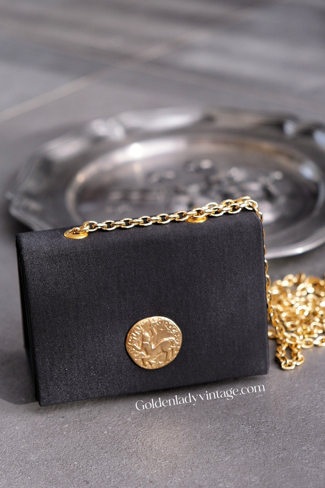GUY LAROCHE vintage evening jewelled bag