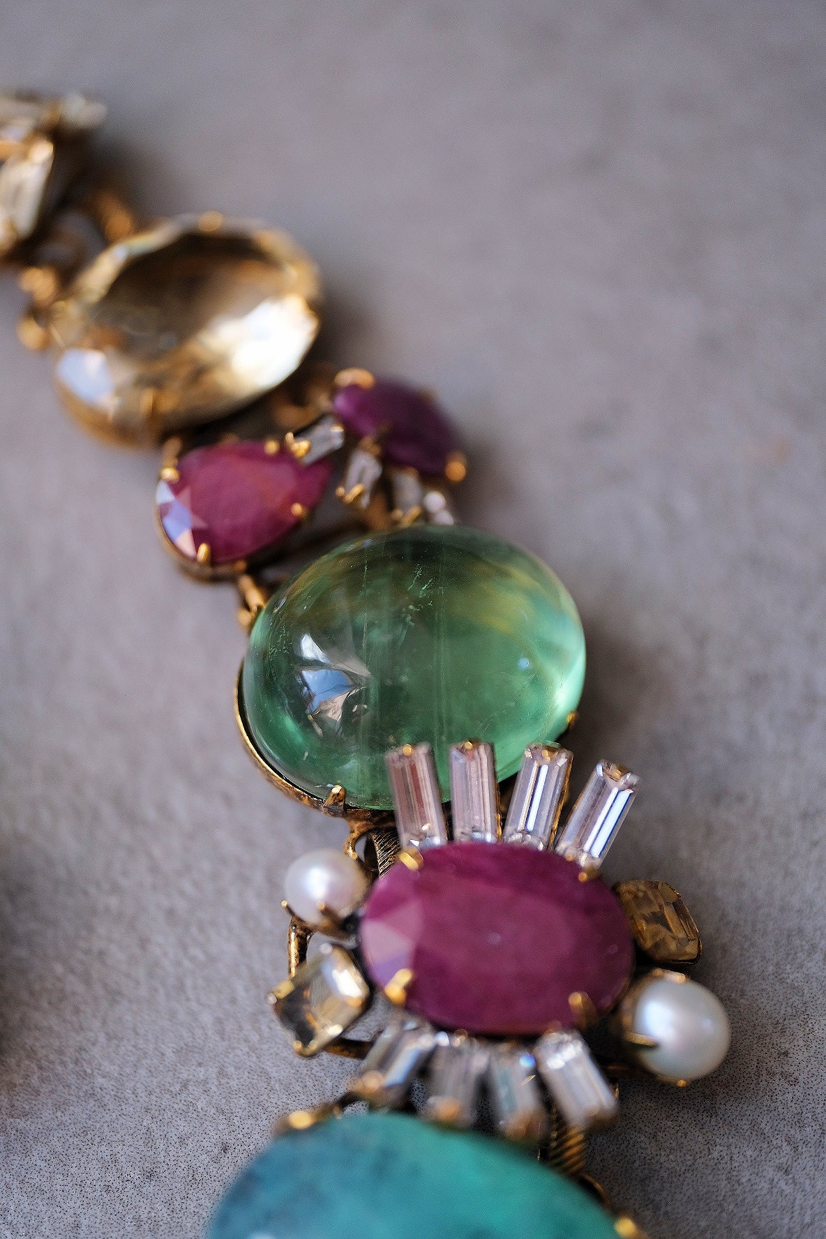 Iradj Moini Magic Aquamarine Necklace and Earclips Jewelry Set