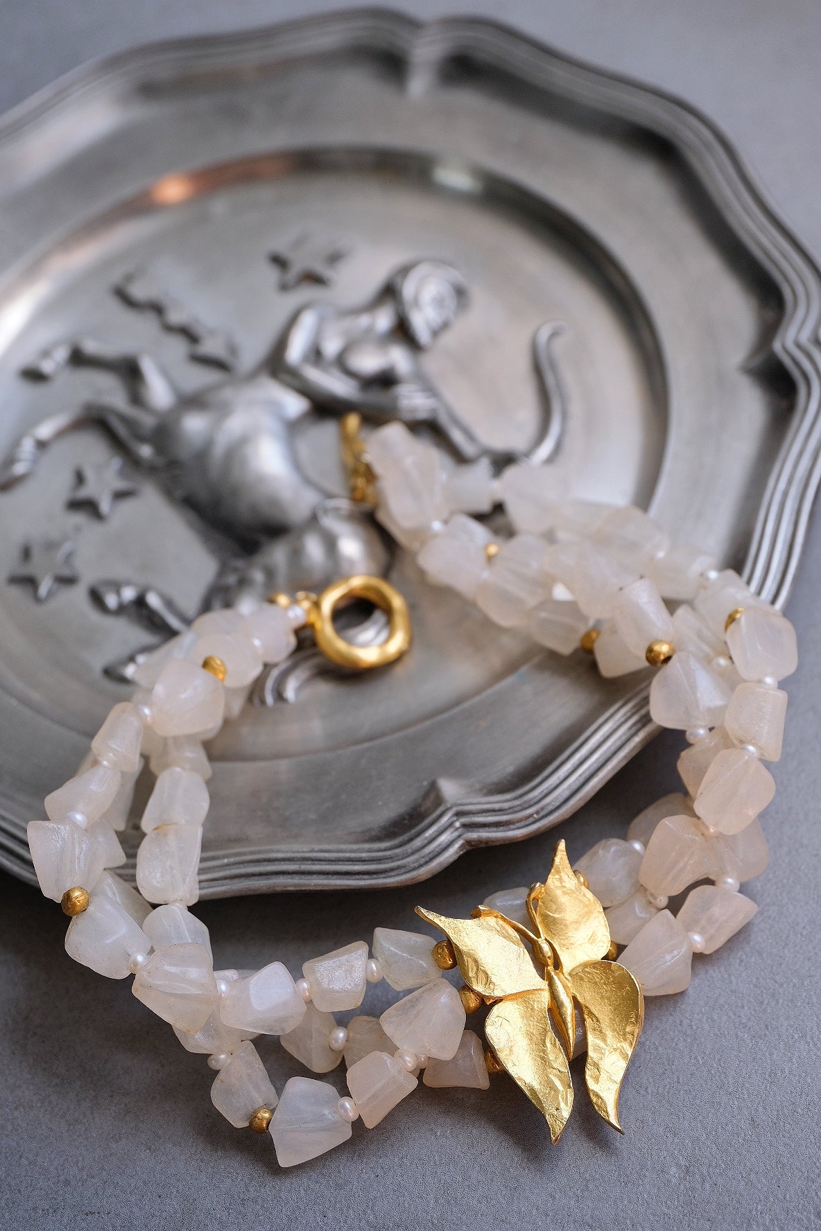 Edouard Rambaud Butterfly Vintage chocker necklace