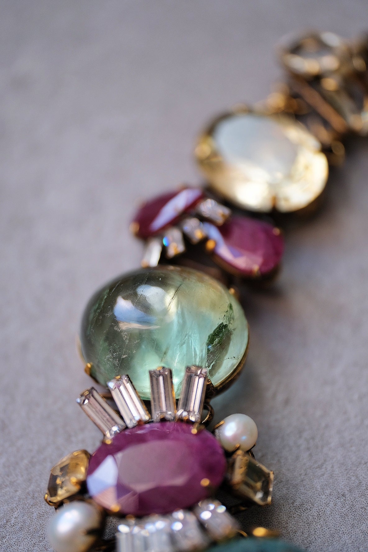 Iradj Moini Magic Aquamarine Necklace and Earclips Jewelry Set