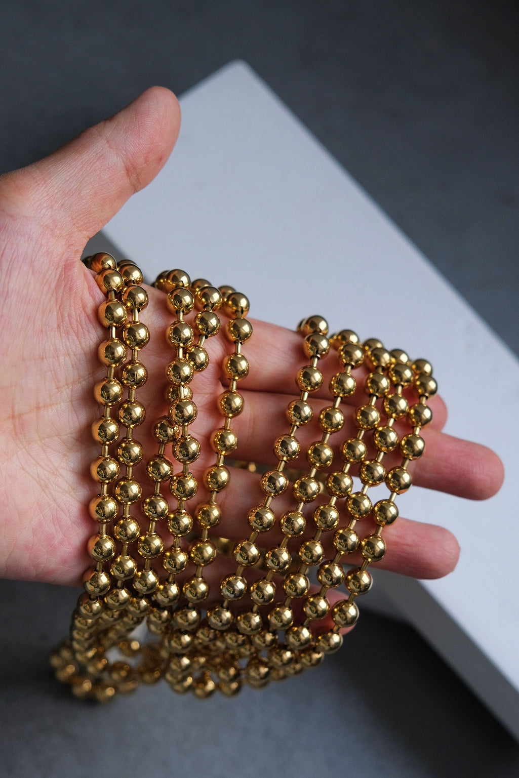 CHRISTIAN DIOR 1970s statement chocker necklace French Vintage necklace