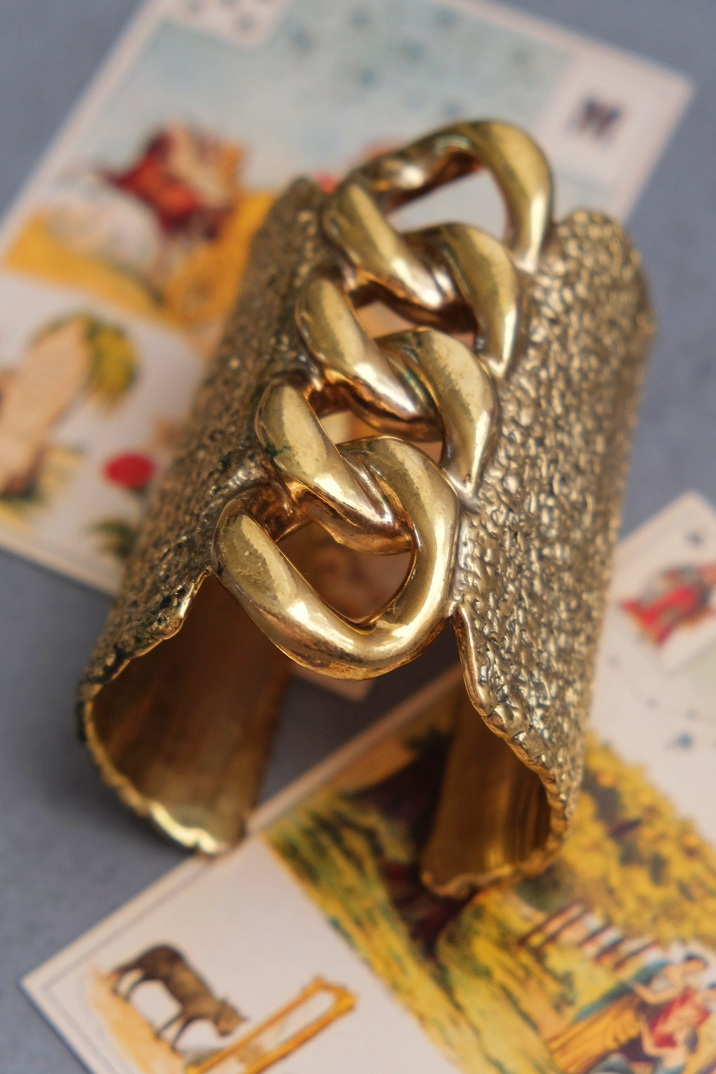 Yves Saint Laurenr Massive Statement Vinatge Cuff/Bracelet