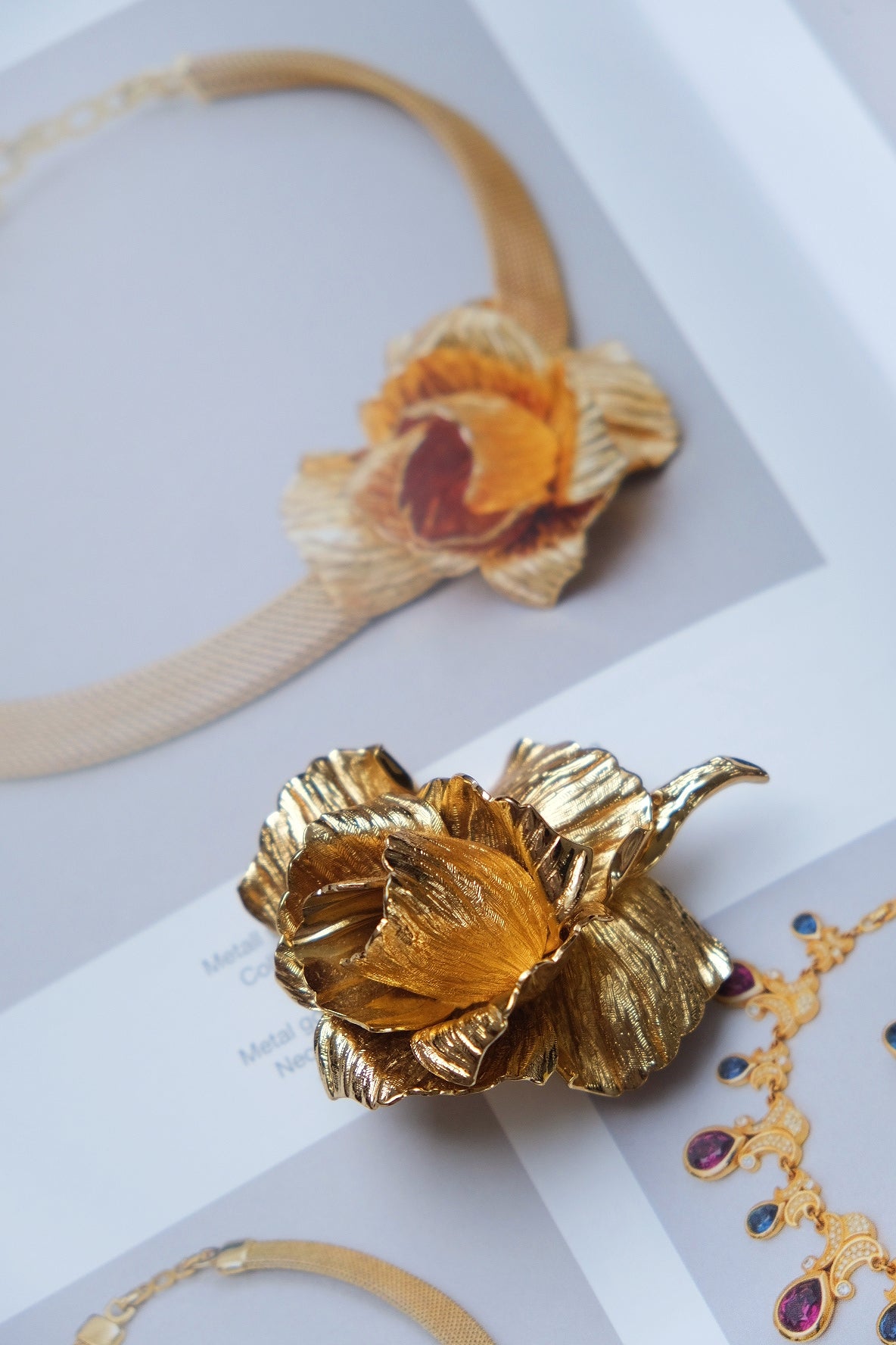 Christian Dior Rose Brooch