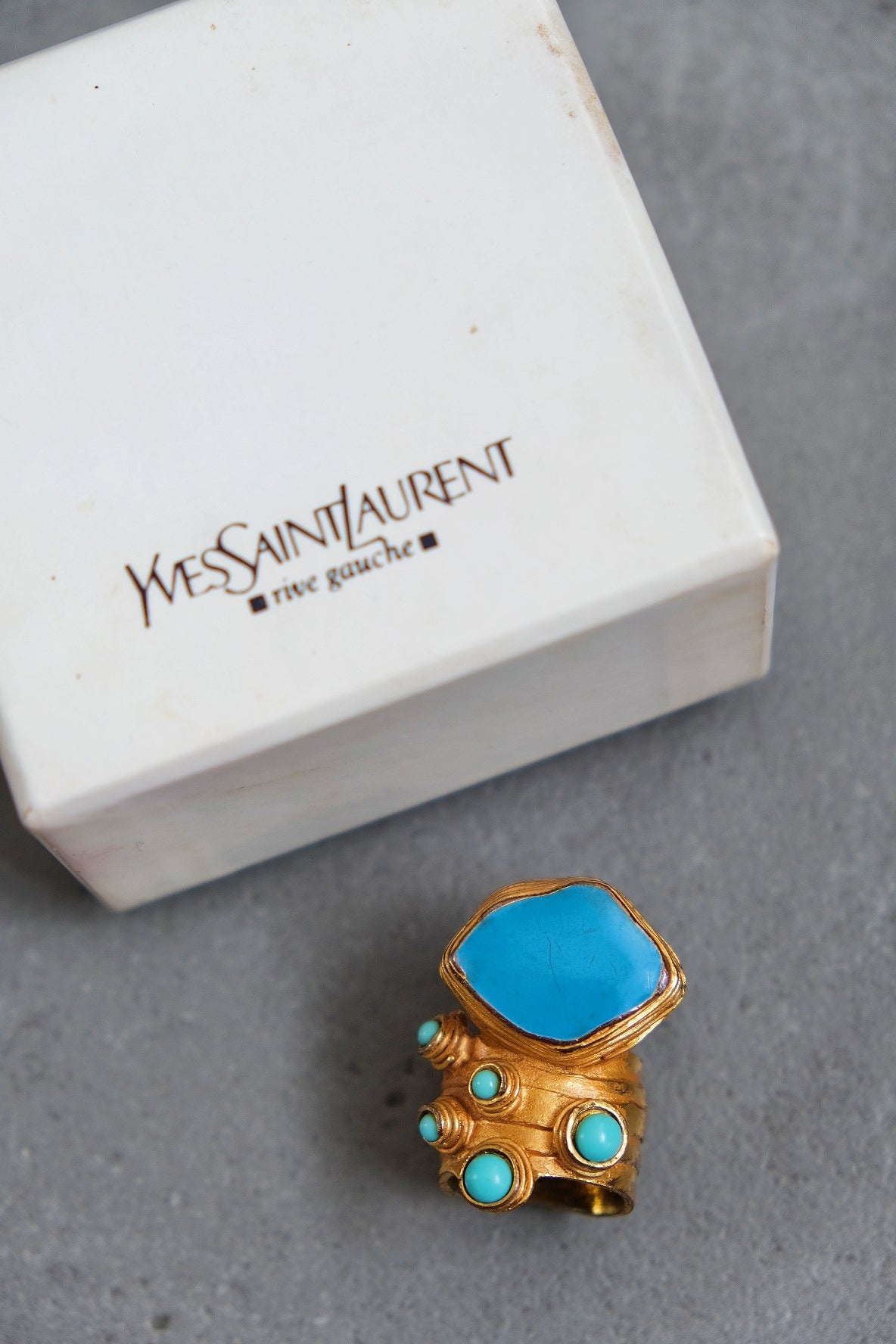 Yves Saint Laurent Rive Gauche Arty Ring