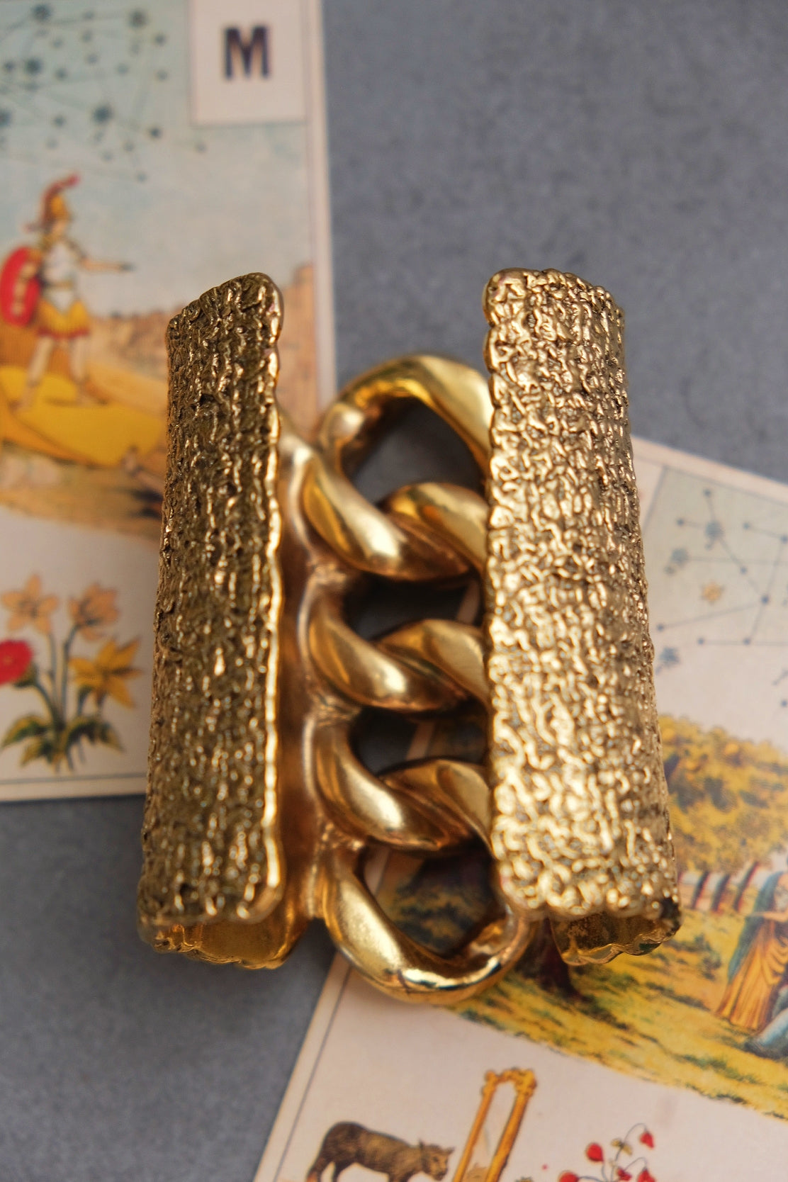 Yves Saint Laurenr Massive Statement Vinatge Cuff/Bracelet