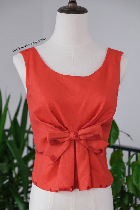 MOSCHINO Cheap and Chic Fushia Peplum Tops