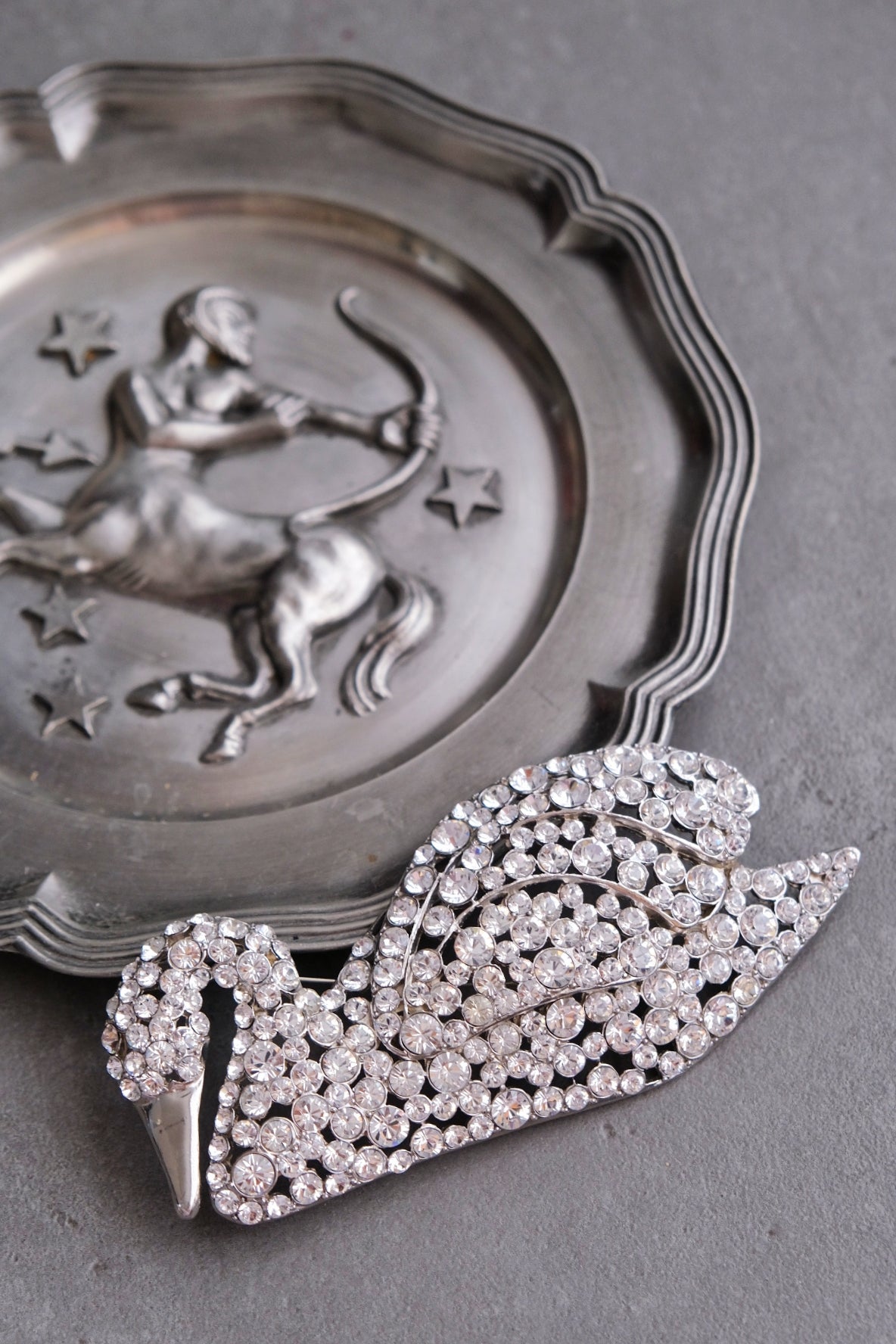 SONIA RYKIEL statement massive Vinatge Swan Brooch Pin