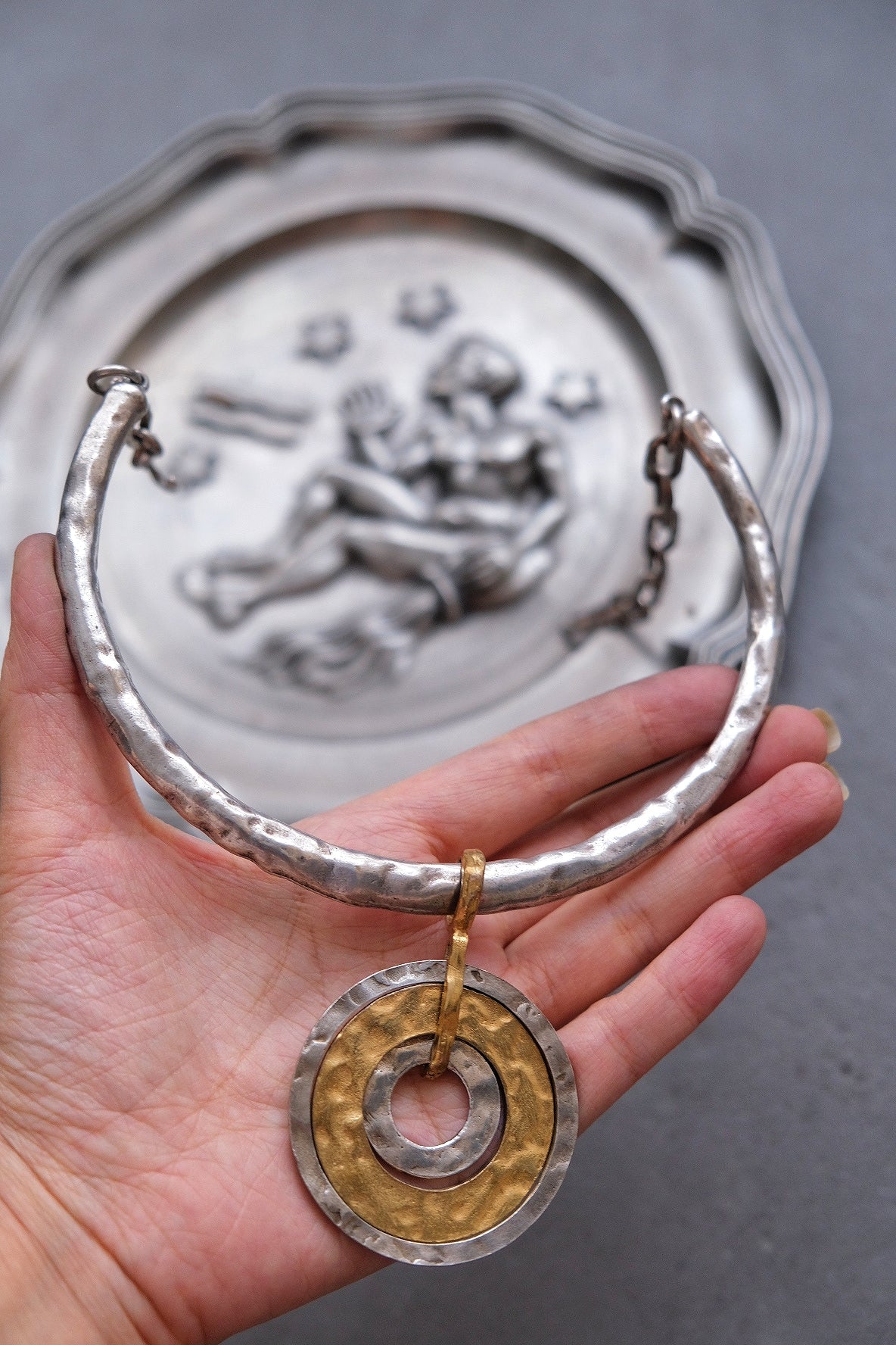 BICHE DE BERE massive vintage chocker/necklaces