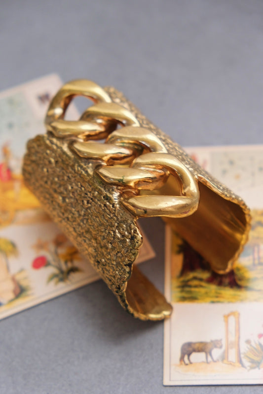 Yves Saint Laurenr Massive Statement Vinatge Cuff/Bracelet