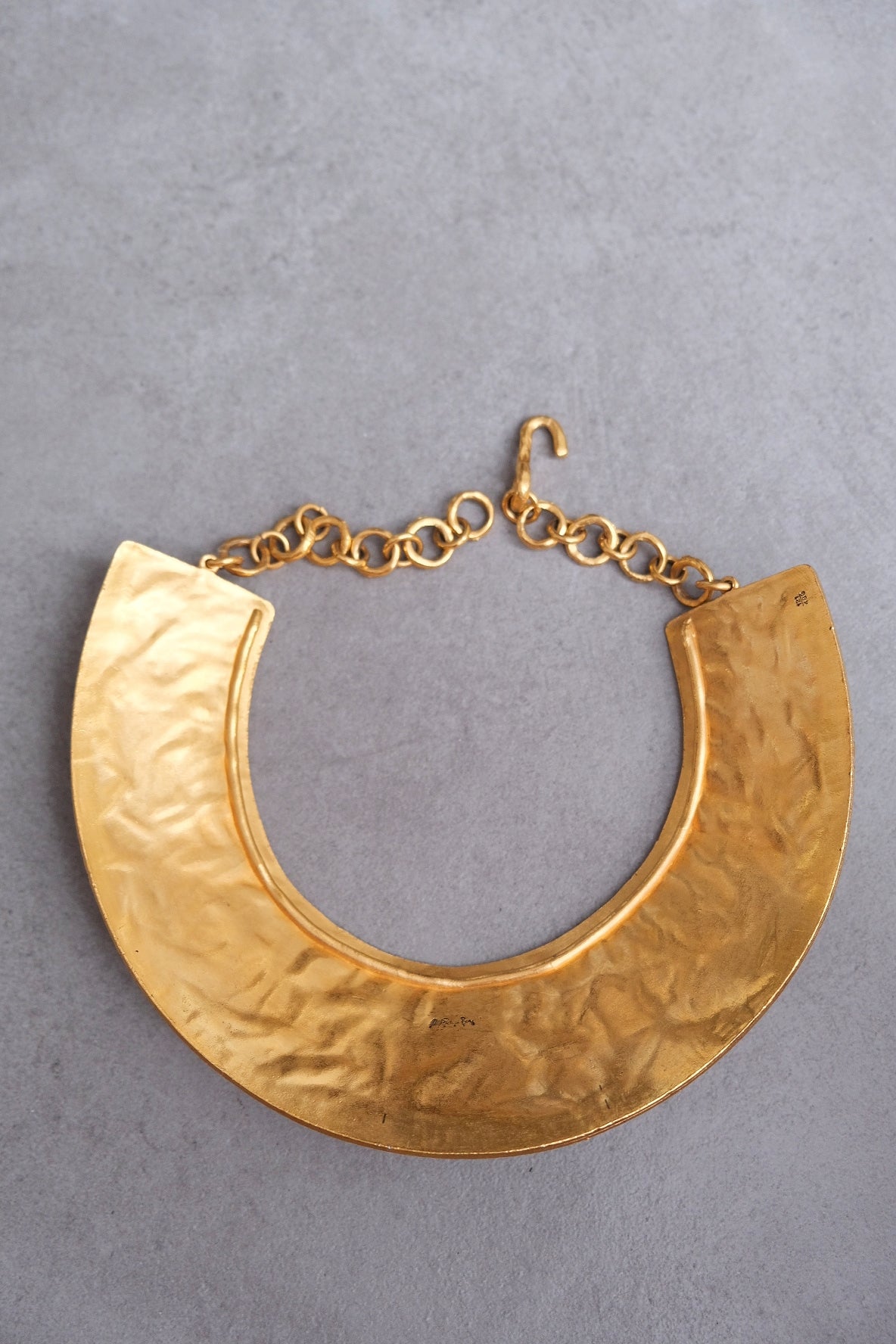 BICHE DE BERE Paris underground map modernish massive chocker/necklaces vintage necklace