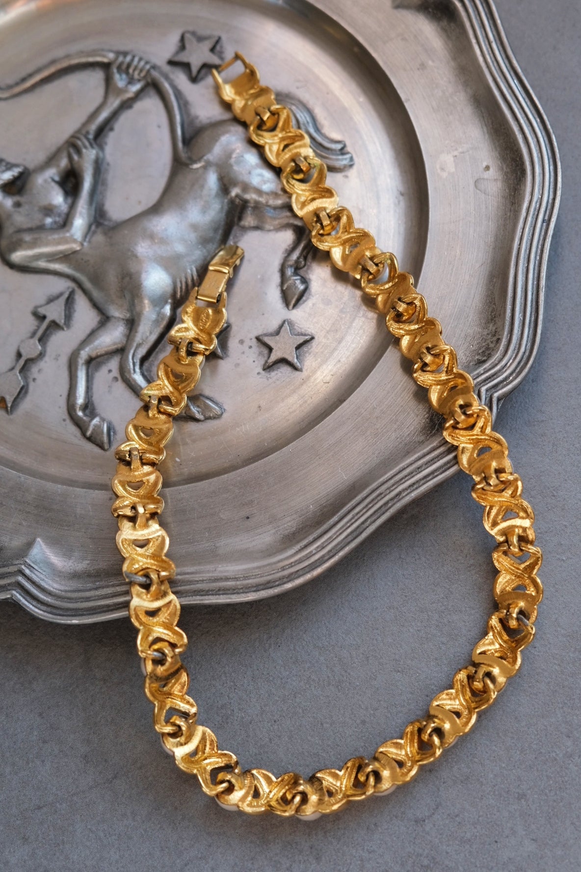 NAPIER Vintage imitation pearl necklace