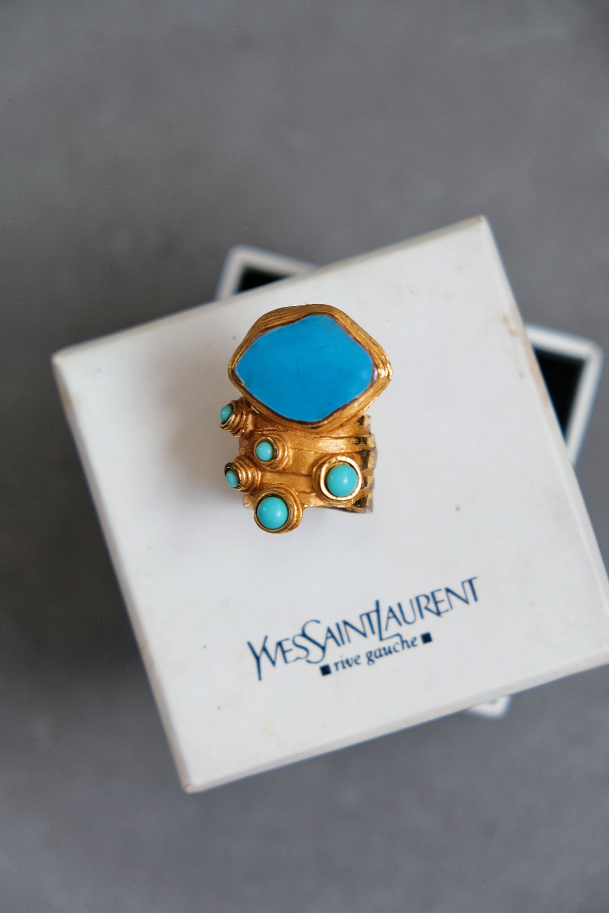 Yves Saint Laurent Rive Gauche Arty Ring