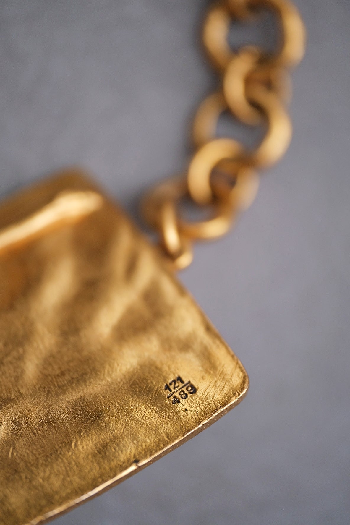 BICHE DE BERE Paris underground map modernish massive chocker/necklaces vintage necklace