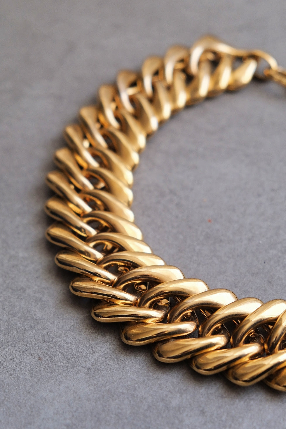 Yves Saint Laurent YSL massive vintage chain necklace